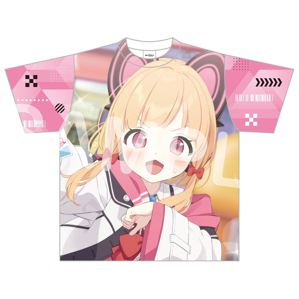 JR秋葉原駅店　フルグラフィックTシャツ／モモイ