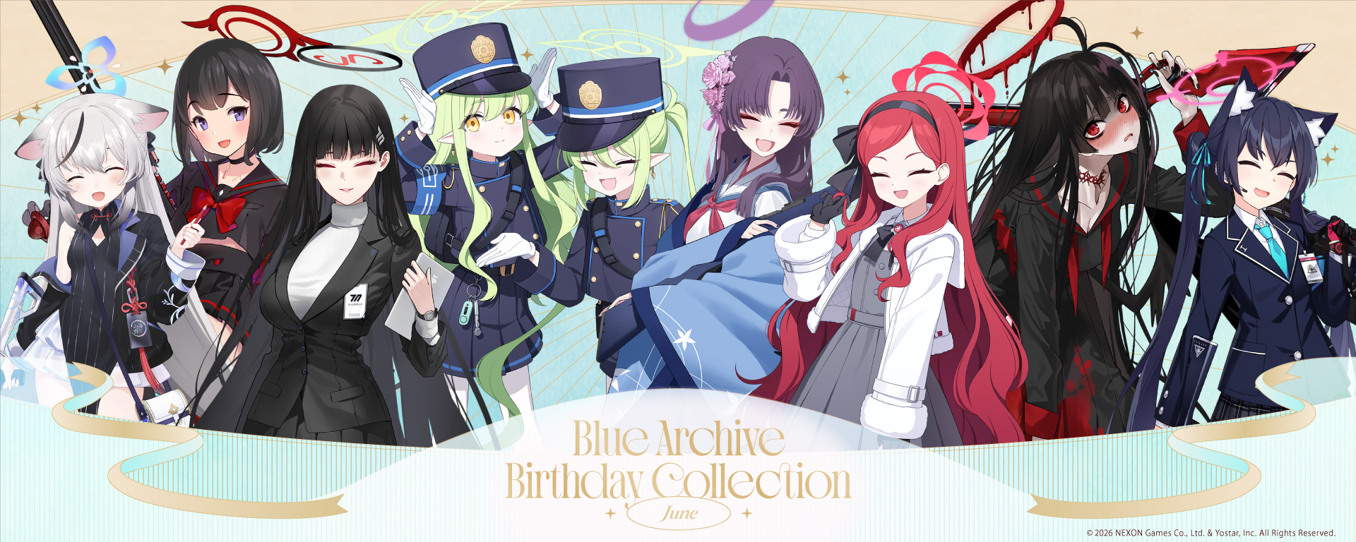 Blue Archive Birthday Collection