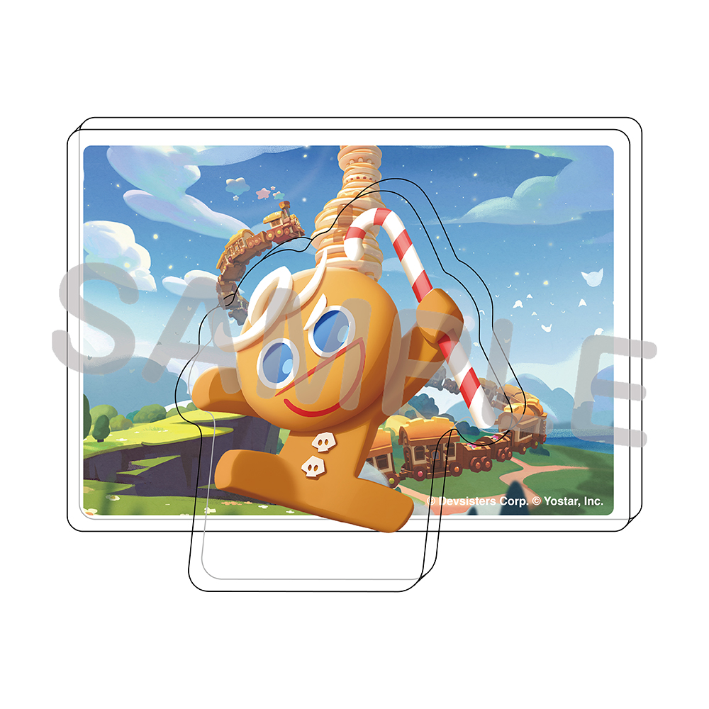 メモスタンド（勇敢なクッキー）