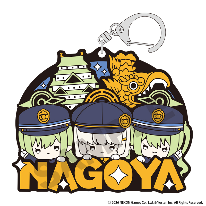 Yostar OFFICIAL SHOP ONLINE / 推し旅 BIGご当地ラバーキーホルダー