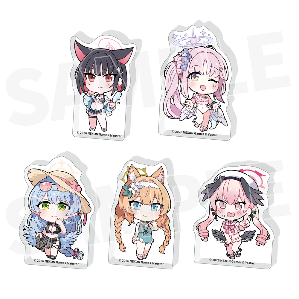 Yostar OFFICIAL SHOP ONLINE / アクリルフィギュアセット A（ブルー