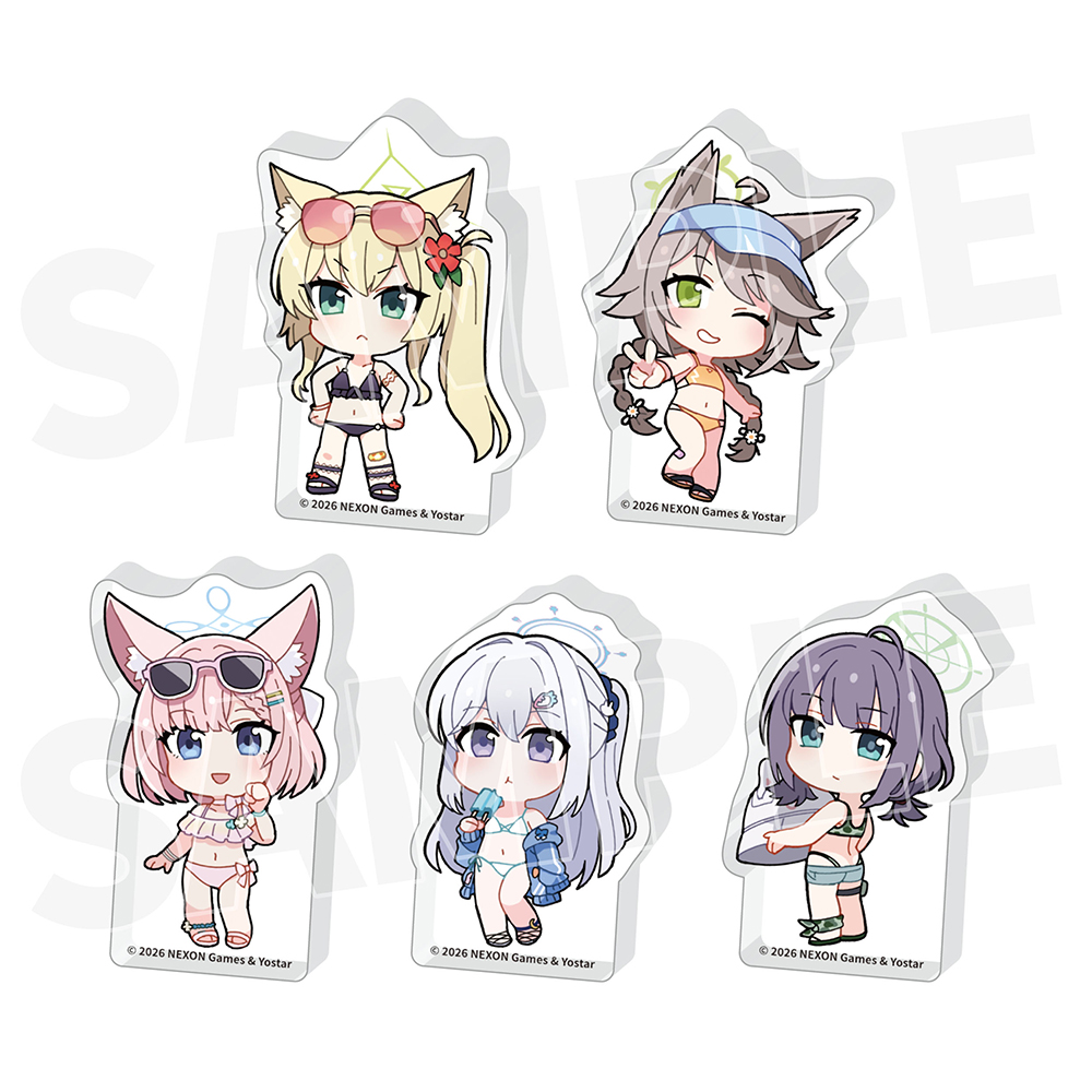 Azavana Яyu アクスタセット売り Yostar OFFICIAL SHOP ONLINE / アクリルフィギュアセット A（ブルー