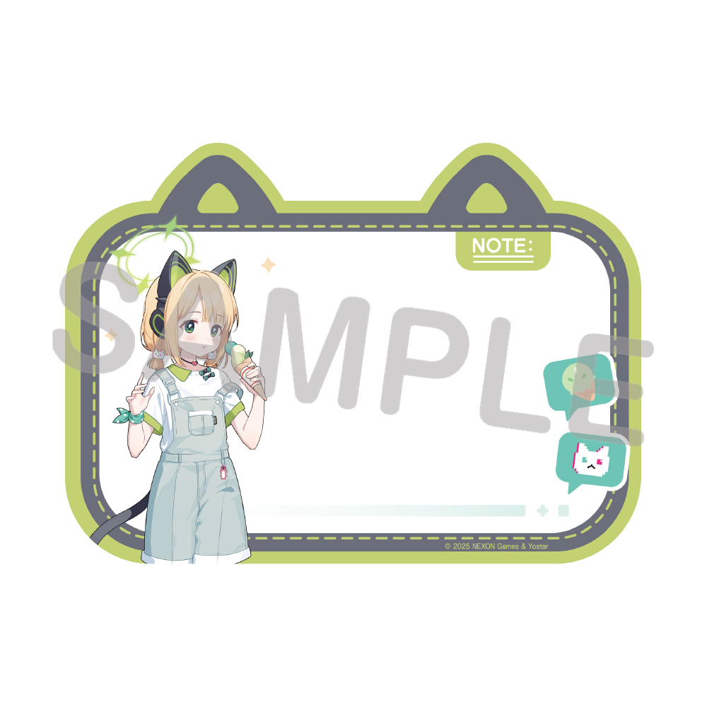 Yostar OFFICIAL SHOP ONLINE / 描きおろしマグネットメモボード(全4種)