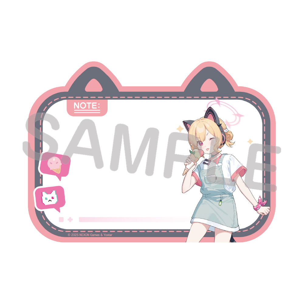 Yostar OFFICIAL SHOP ONLINE / 描きおろしマグネットメモボード
