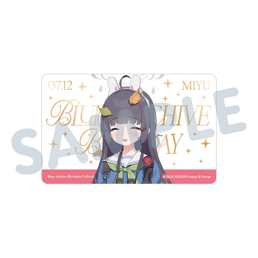 Yostar OFFICIAL SHOP ONLINE / バースデーカード／ミユ
