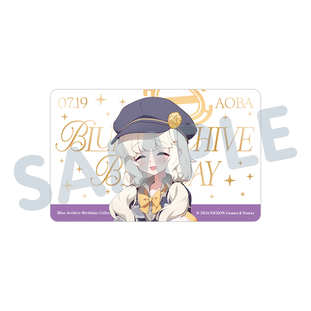 バースデーカード／アオバ