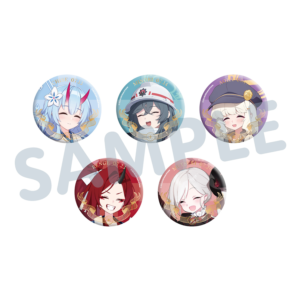 Yostar OFFICIAL SHOP ONLINE / トレーディングバースデー缶バッジ(7月
