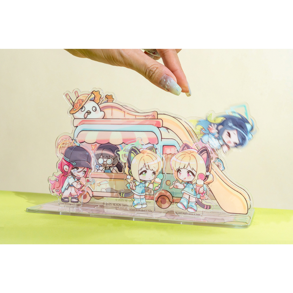 スタマイ coly 描き下ろし特製アクリルジオラマ【夜の部】 スタマイ coly 描き下ろし特製アクリルジオラマ【夜の部