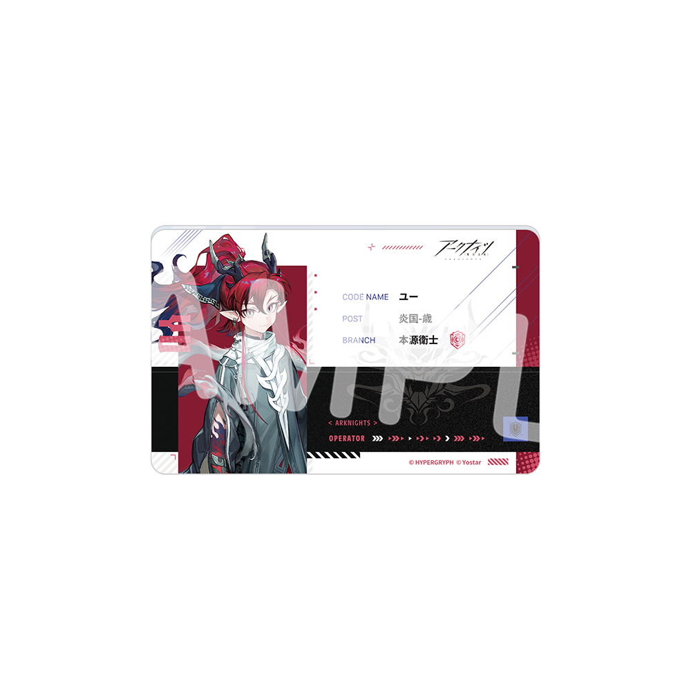 オペレーターIDパス風アクリルバッジVOL.8（単品）
