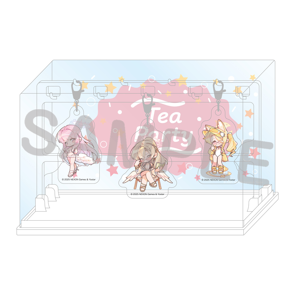 ケース付きチャームセット（ティーパーティー）