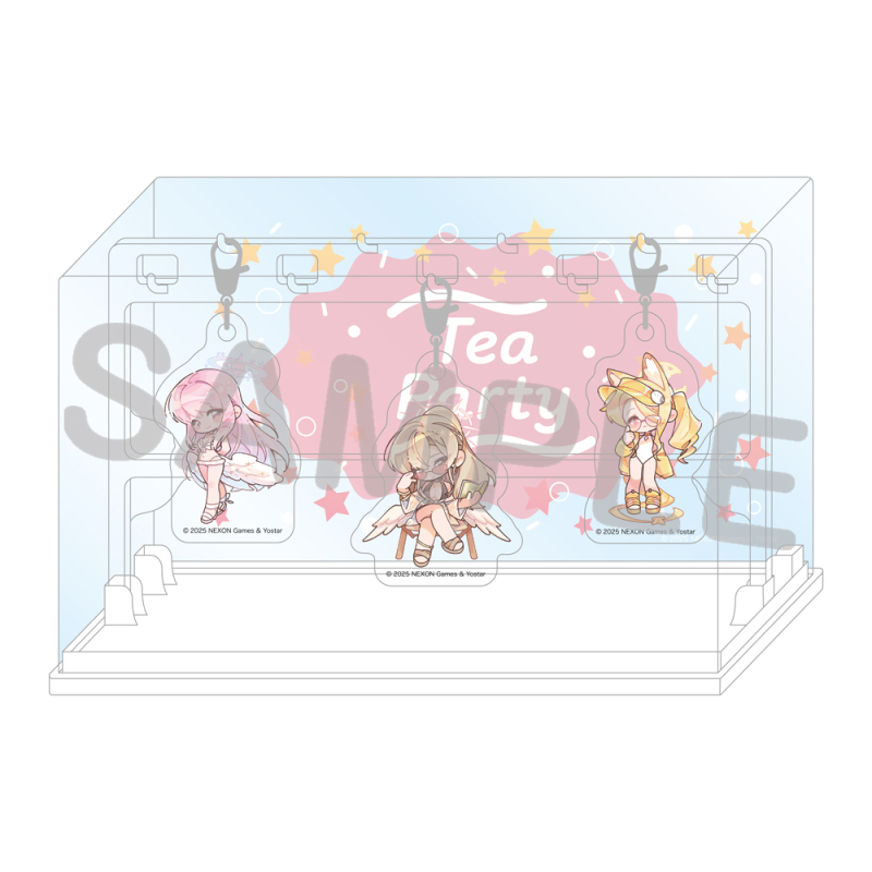 ケース付きチャームセット（ティーパーティー）