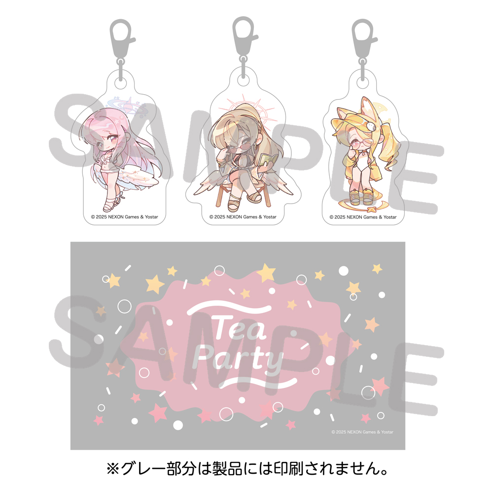 【未開封】YOA’S特典チャーム 4個セット Yostar OFFICIAL SHOP ONLINE / ケース付きチャームセット（ティー