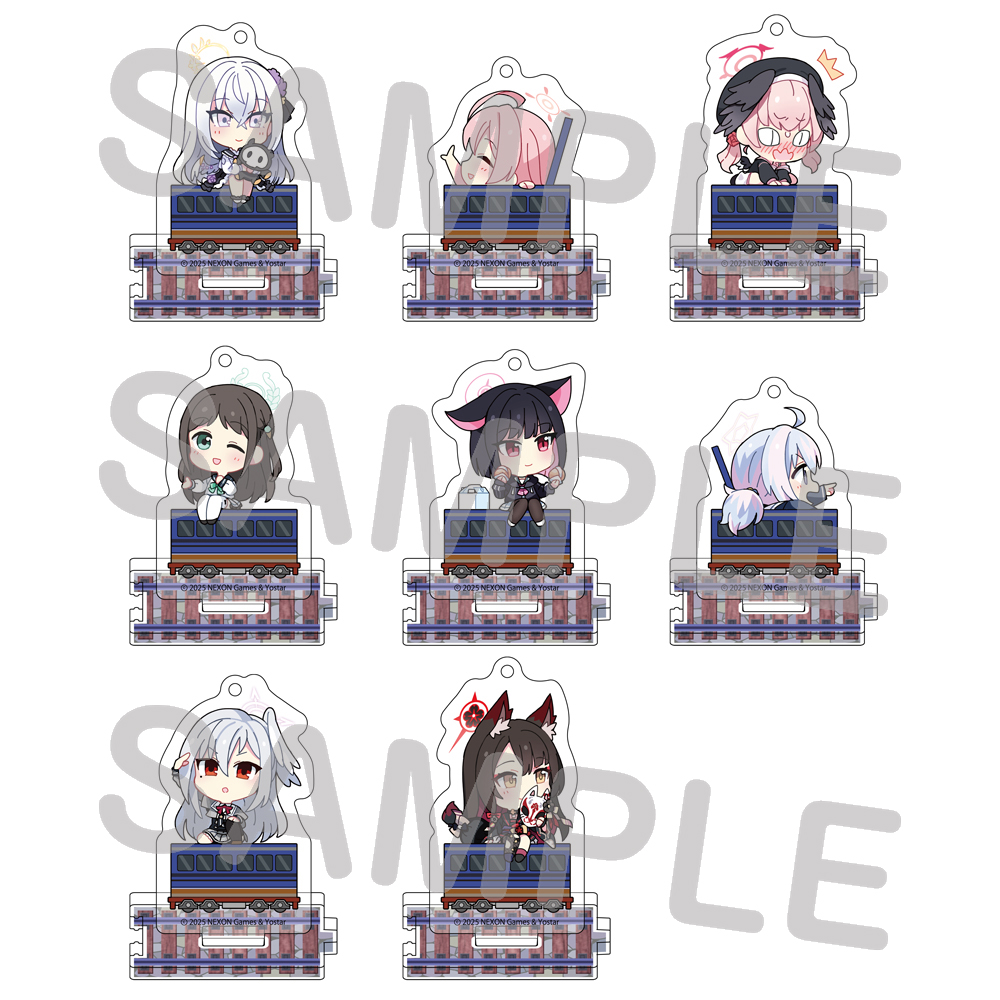 onBLUE10周年記念 とらのあな イラストカード8種アクリルキーホルダー3種 あやかしごはん 10th Anniversary 桜アクリルツインキーホルダー