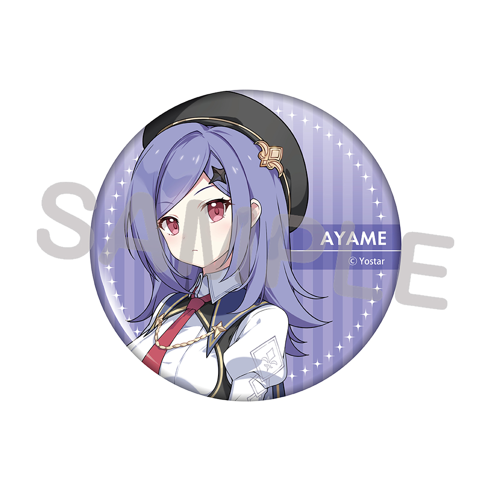 缶バッジ 004.アヤメ