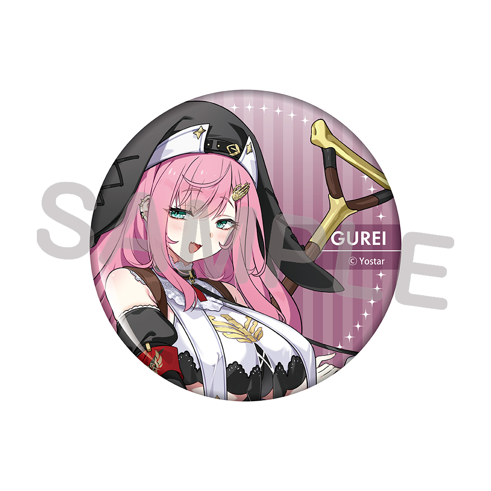 缶バッジ 012.グレイ