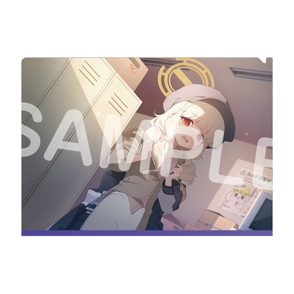 クリアファイル a/d/g/j/ Yostar OFFICIAL SHOP ONLINE / JR秋葉原駅店 クリアファイル／アオバ