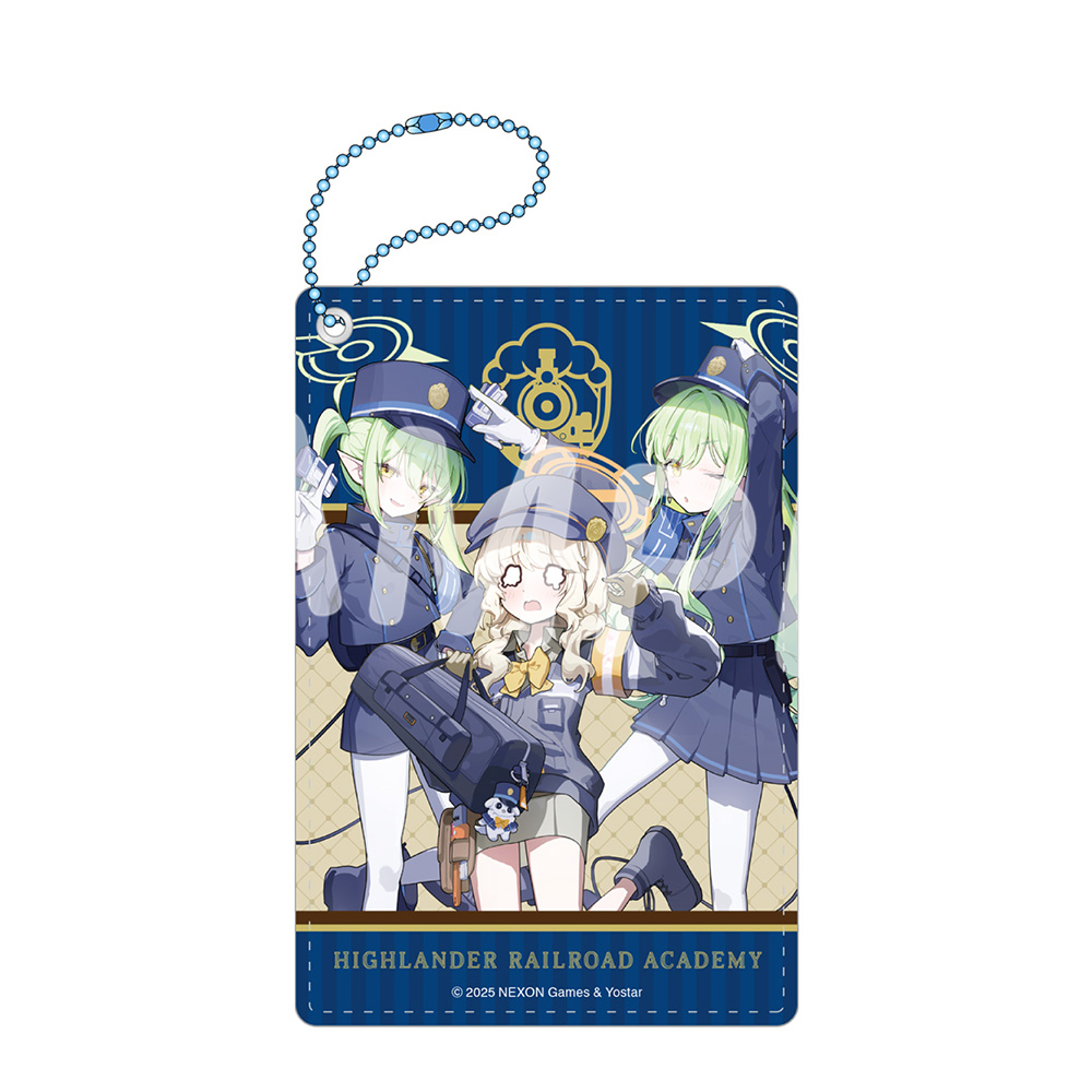 JR秋葉原駅店　パスケース／ハイランダー鉄道学園
