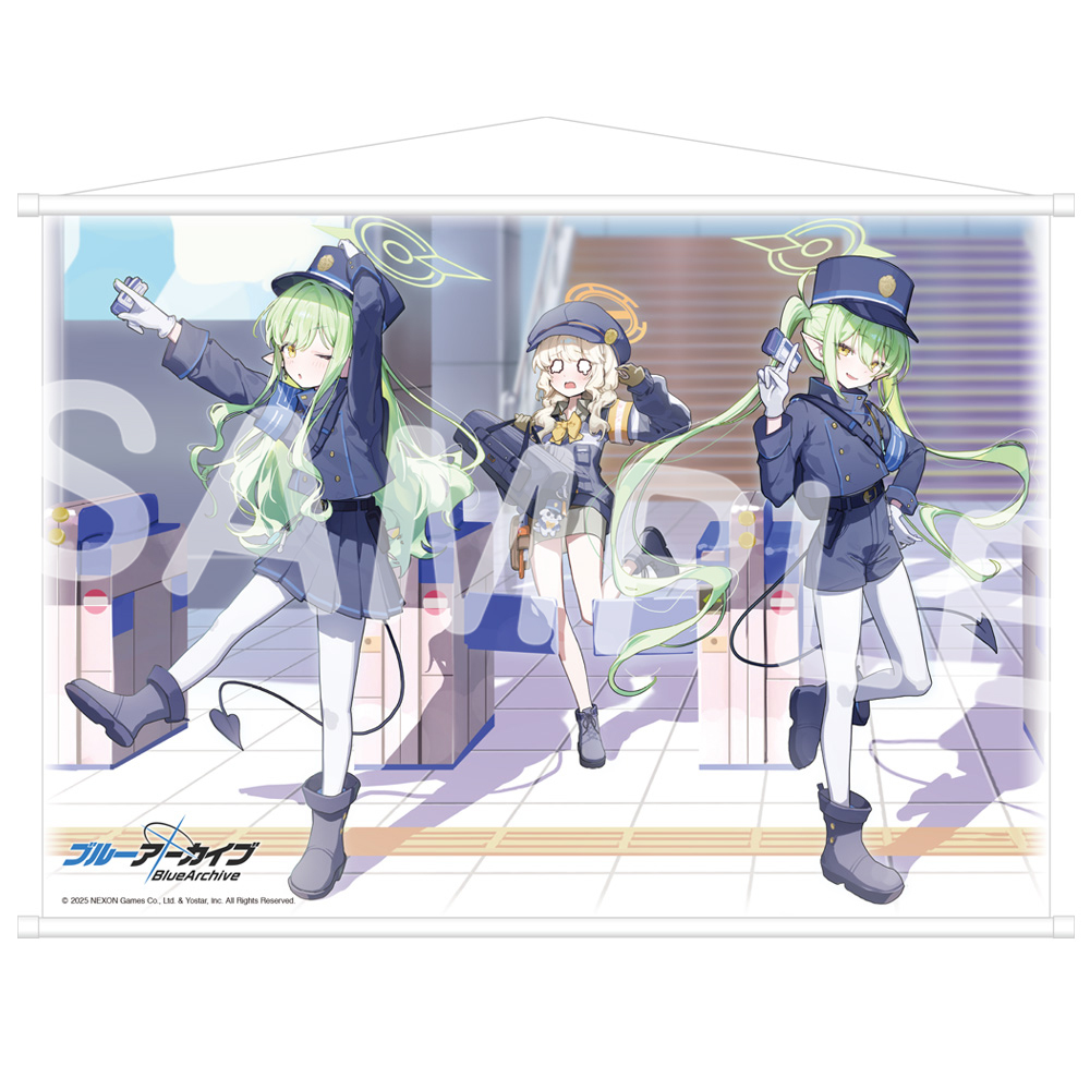 JR秋葉原駅店　タペストリー／ハイランダー鉄道学園