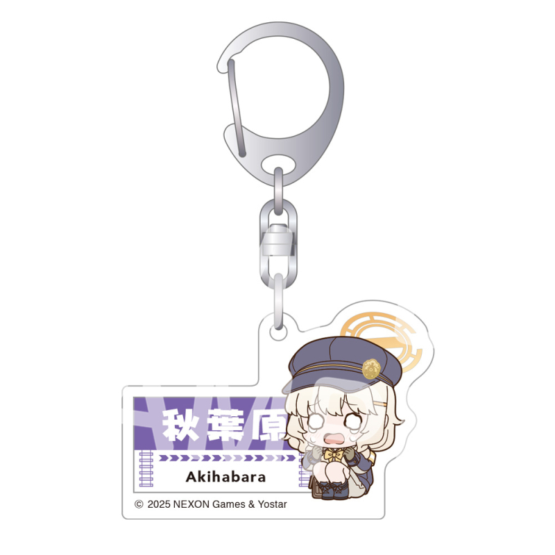 JR秋葉原駅店　ご当地アクリルキーホルダー／アオバ