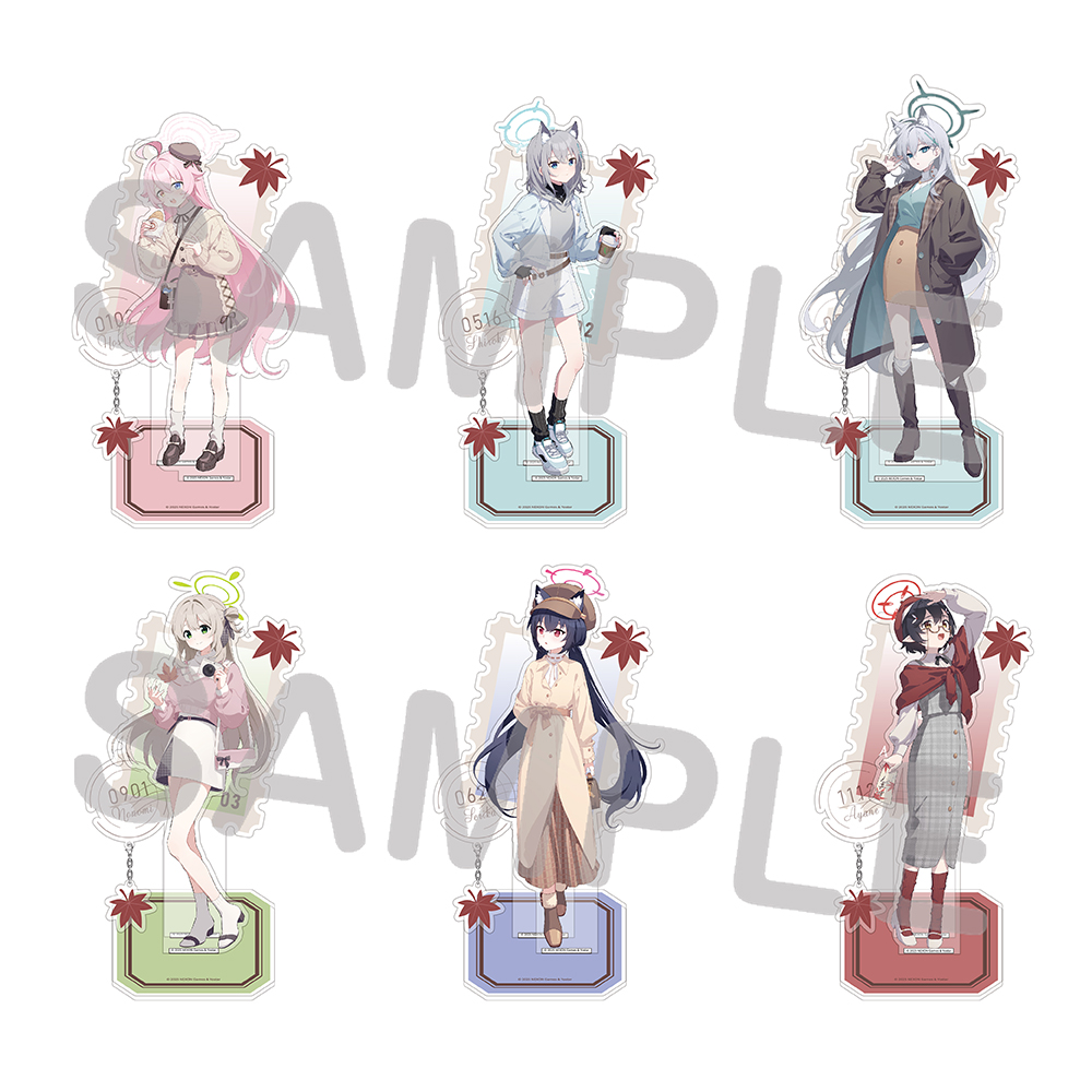 ブルーアーカイブ 凸凹サマーミッション アクリルスタンド コンプセット 博多 ブルーアーカイブ』凸凹サマーミッション ～運河を抱く巨大