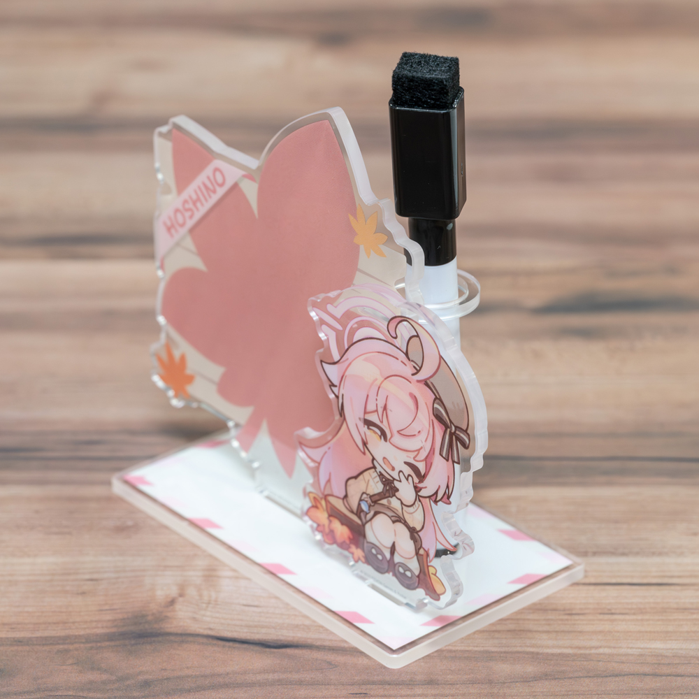 Yostar OFFICIAL SHOP ONLINE / 描きおろしペン立て付きアクリルメモ