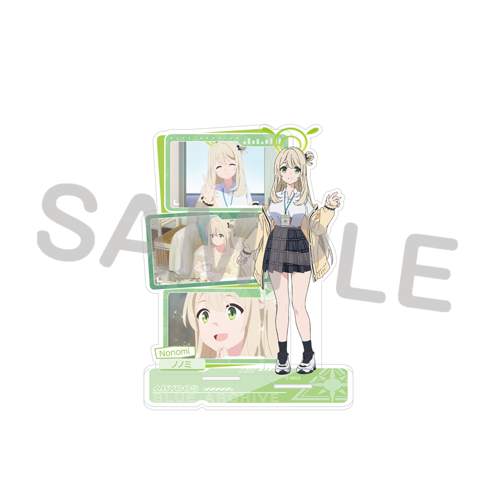 ブルーアーカイブ　ノノミ アクスタ＆キーリング2点セット　韓国ポップアップストア ブルーアーカイブ ノノミ アクスタ＆キーリング2点セット 韓国