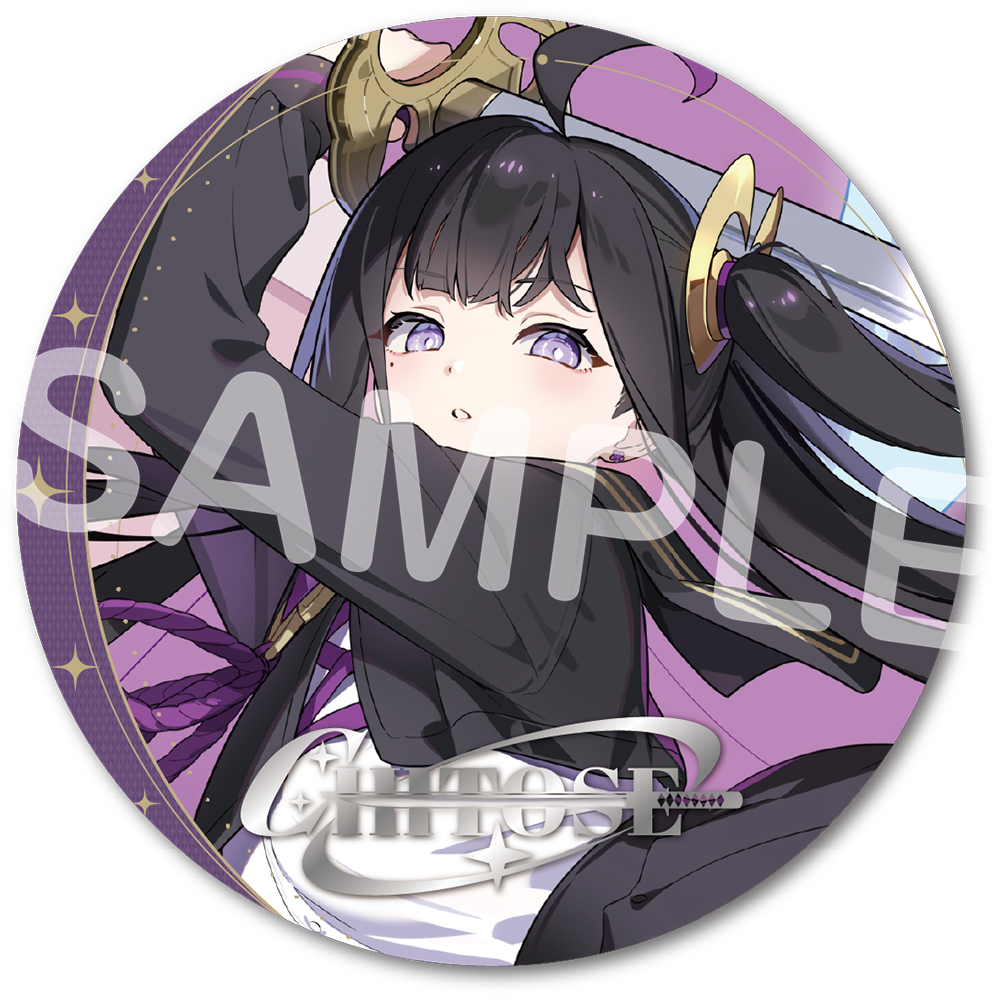 Yostar OFFICIAL SHOP ONLINE / 箔押し缶バッジ 001.チトセ