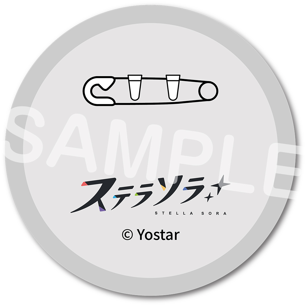 Yostar OFFICIAL SHOP ONLINE / 箔押し缶バッジ 001.チトセ