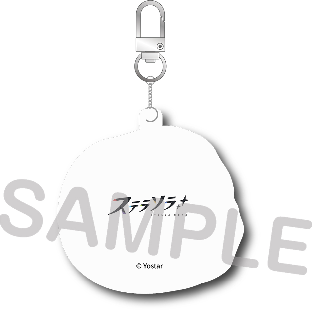 Yostar OFFICIAL SHOP ONLINE / グリッターアクリルキーホルダー 001