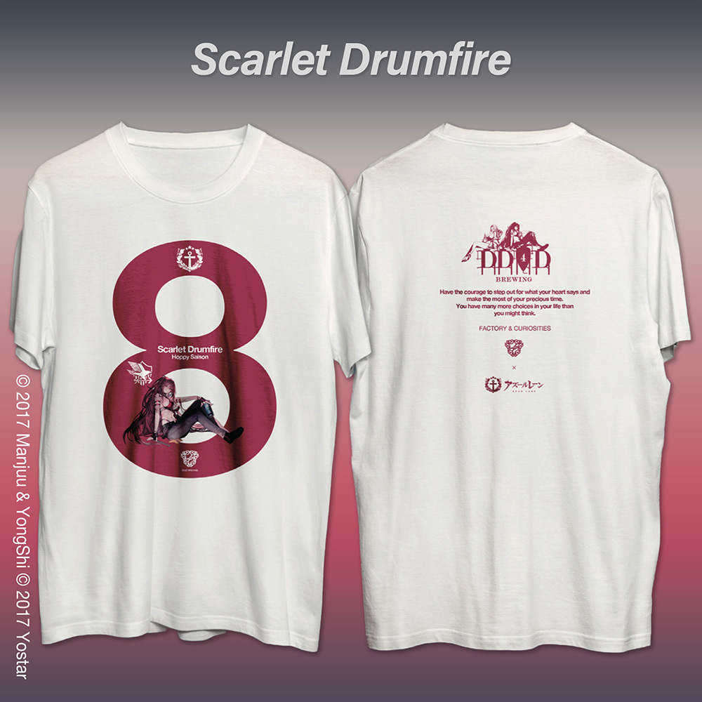 DD4D × アズールレーン コラボ限定Tシャツ（メリーランド）