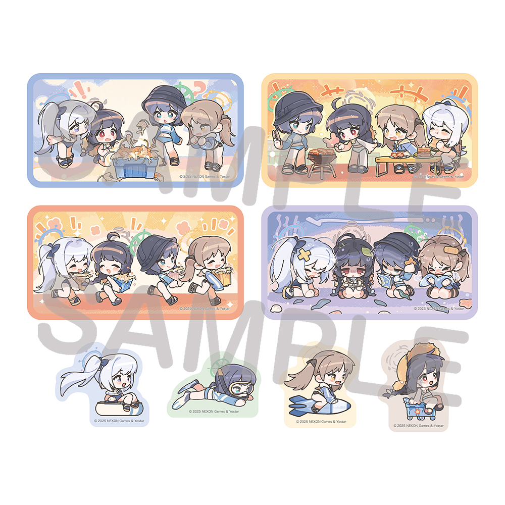 ステッカーセット（RABBIT★RUN! ~夏のエビ大作戦~）