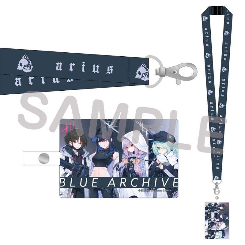 フォンタブ付きネックストラップ（アリウススクワッド）