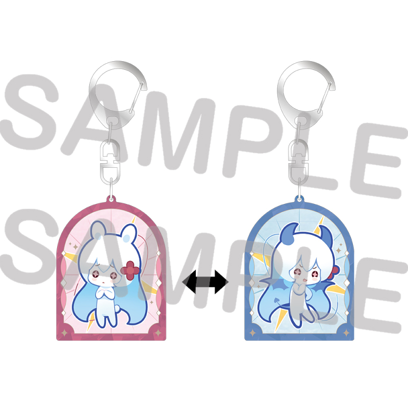 レンチキュラーキーホルダー 001.フユカ