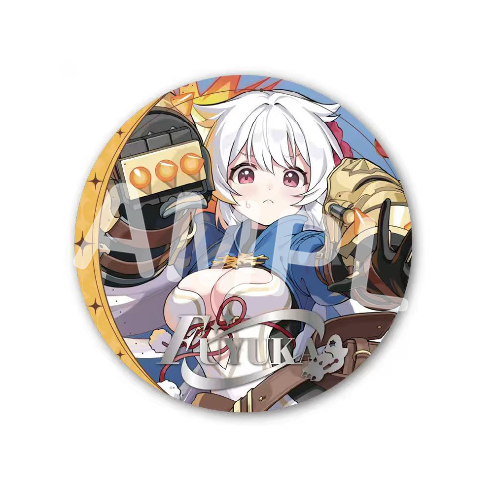 Yostar OFFICIAL SHOP ONLINE / 箔押し缶バッジ 003.フユカ