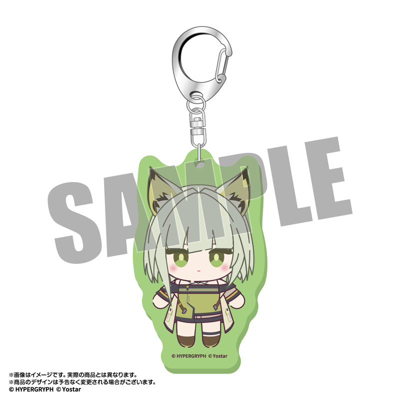 Yostar OFFICIAL SHOP / アークナイツ オペぬい カラフルアクキー ケルシー