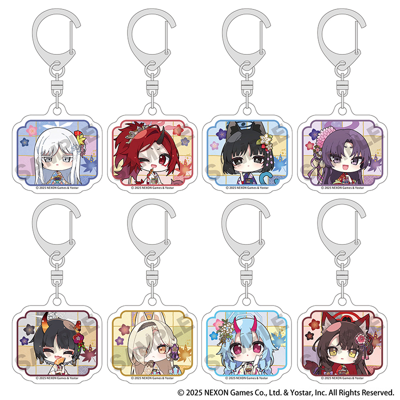 Yostar OFFICIAL SHOP ONLINE / ミニアクリルキーホルダー（2025年京都）