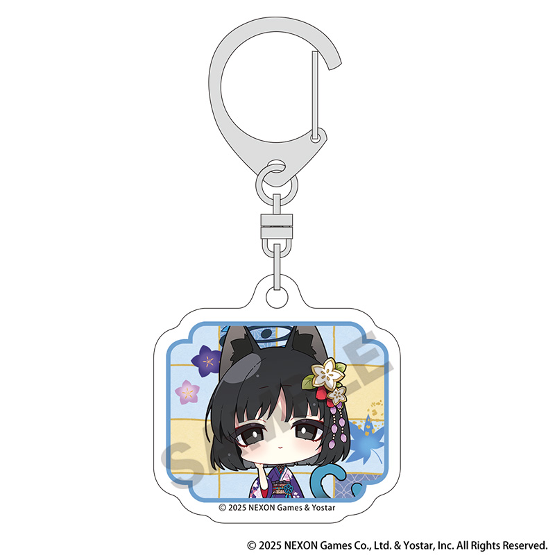 新品未開封 ナツメカズキ アクリルキーホルダー 4点 Yostar OFFICIAL SHOP ONLINE / ミニアクリルキーホルダー（2025年京都）