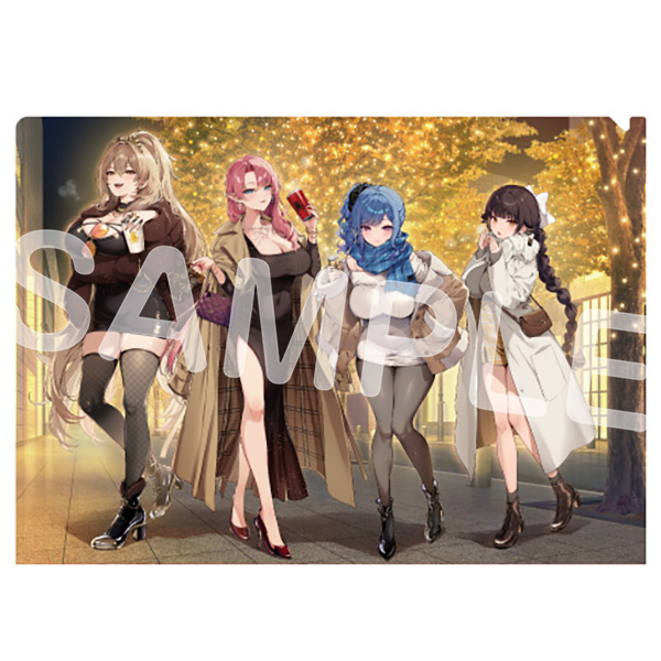 Yostar アズールレーン あたり付き抽選カード コミックマーケット94 Yostar OFFICIAL SHOP ONLINE / JR秋葉原駅店グッズ(12月) クリアファイル