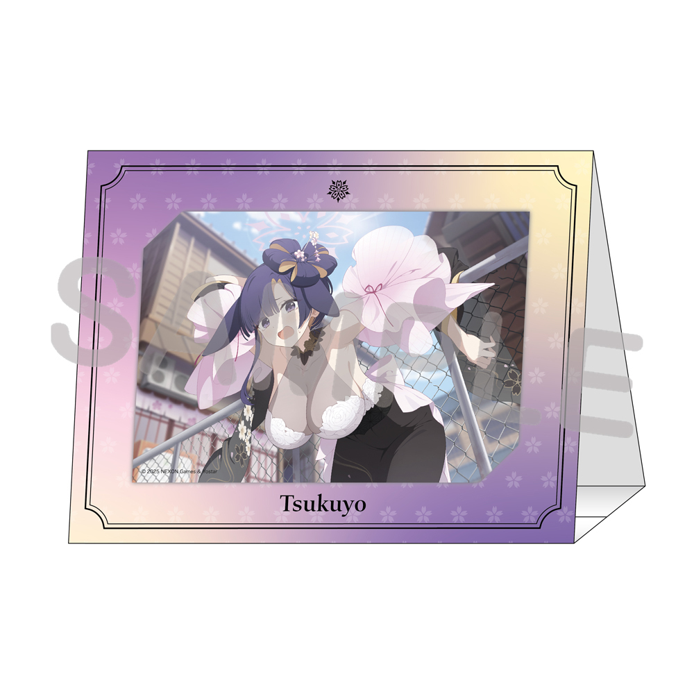 台紙付きブロマイド（ツクヨ（ドレス））