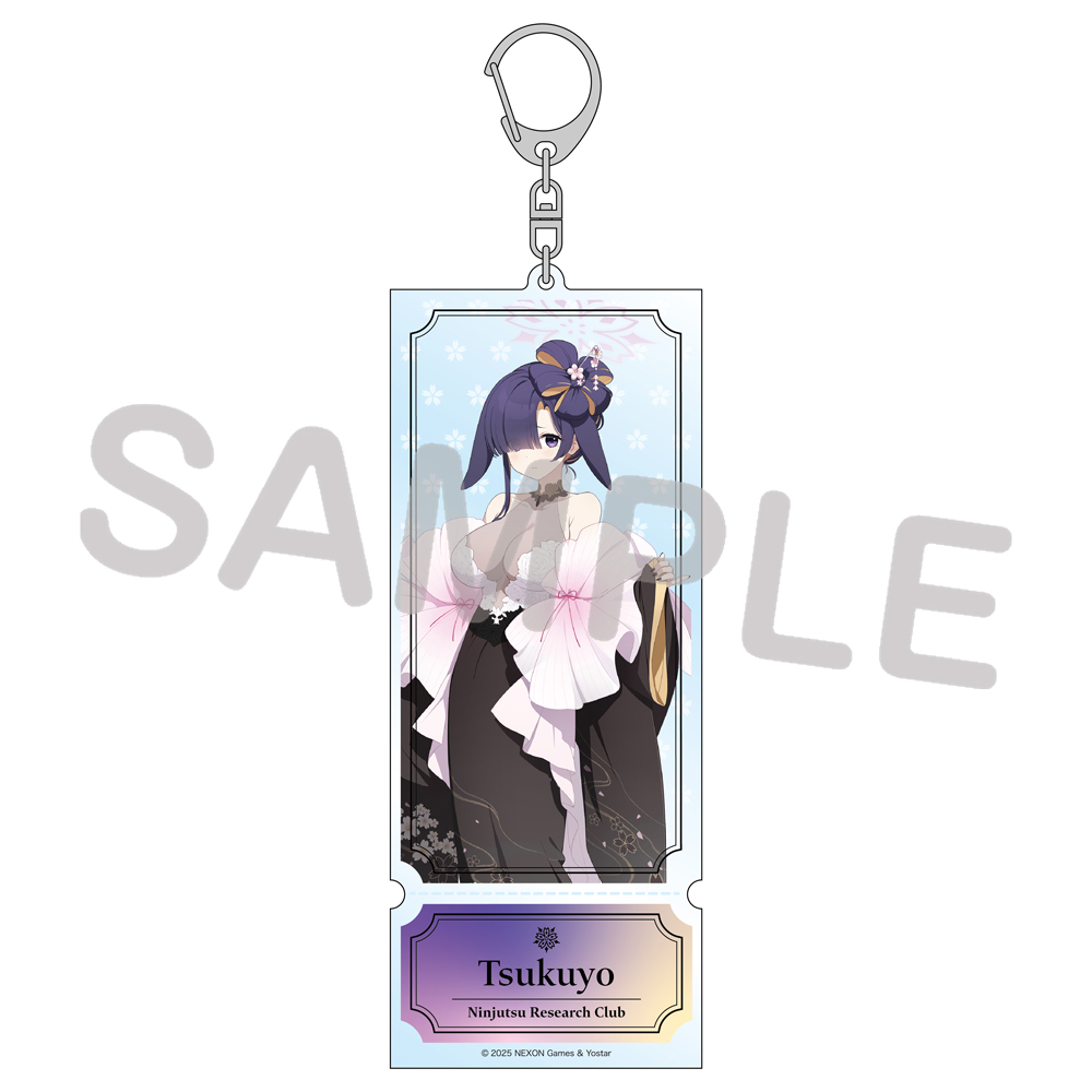 Yostar OFFICIAL SHOP ONLINE / チケット風アクリルキーホルダー