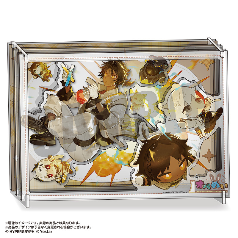 アークナイツ　オペぬい　描き起こしレイヤードパネル　ソーンズ