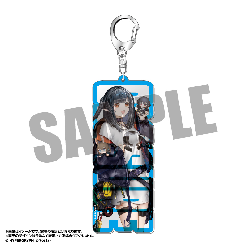 アークナイツ　オペぬい　描き起こしBIGおなまえアクキー　クロージャ