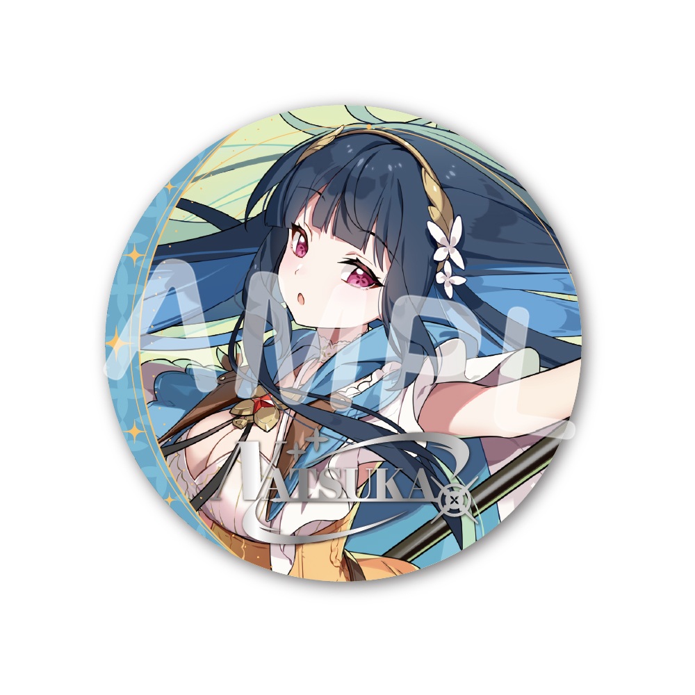 Yostar OFFICIAL SHOP ONLINE / 箔押し缶バッジ 008.ナツカ