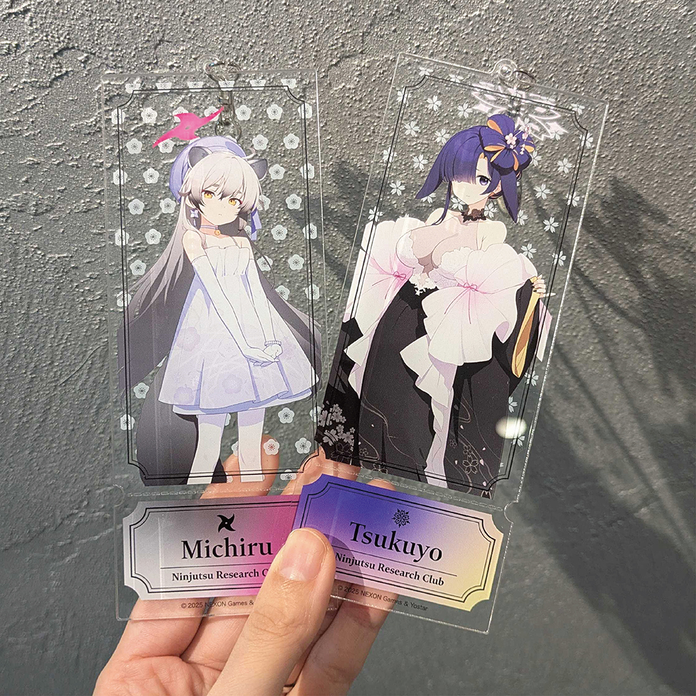 Yostar OFFICIAL SHOP ONLINE / チケット風アクリルキーホルダー