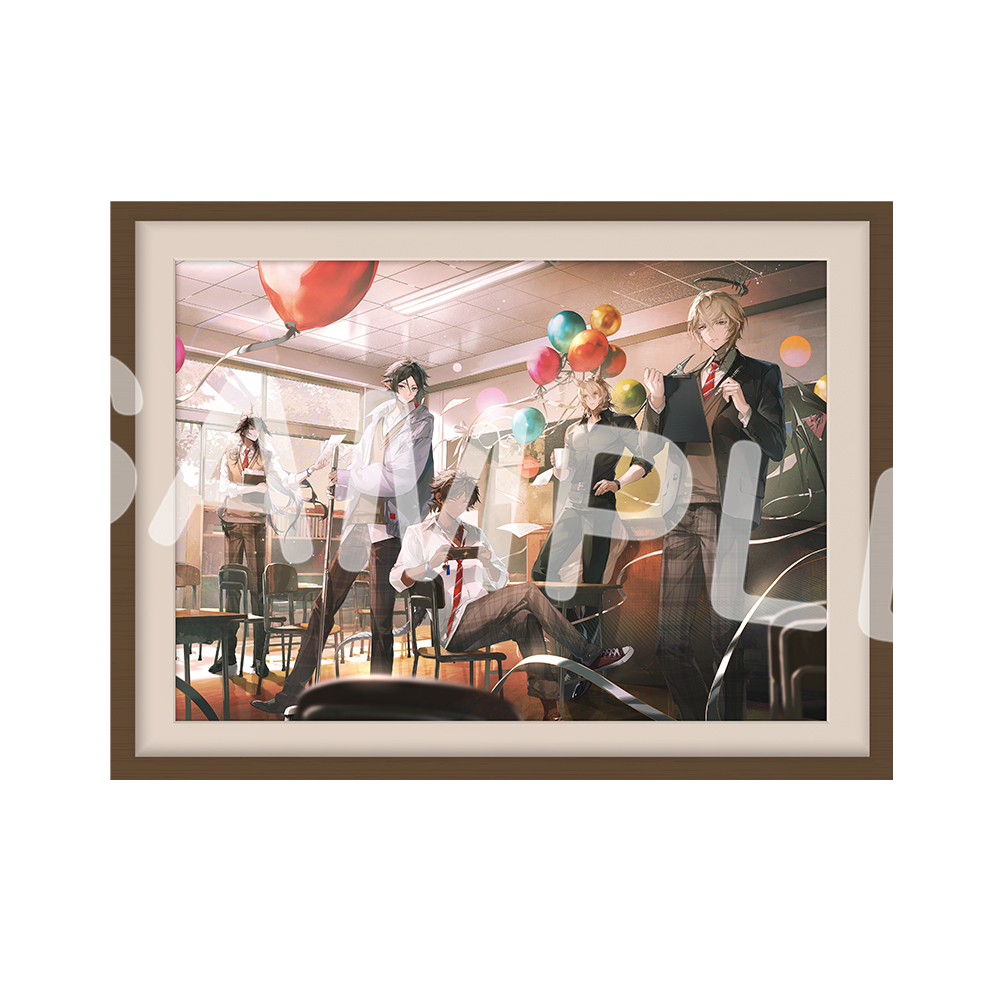 ごちうさ　額装アート Yostar OFFICIAL SHOP ONLINE / シチュエーション額装アート - 日直当番 -