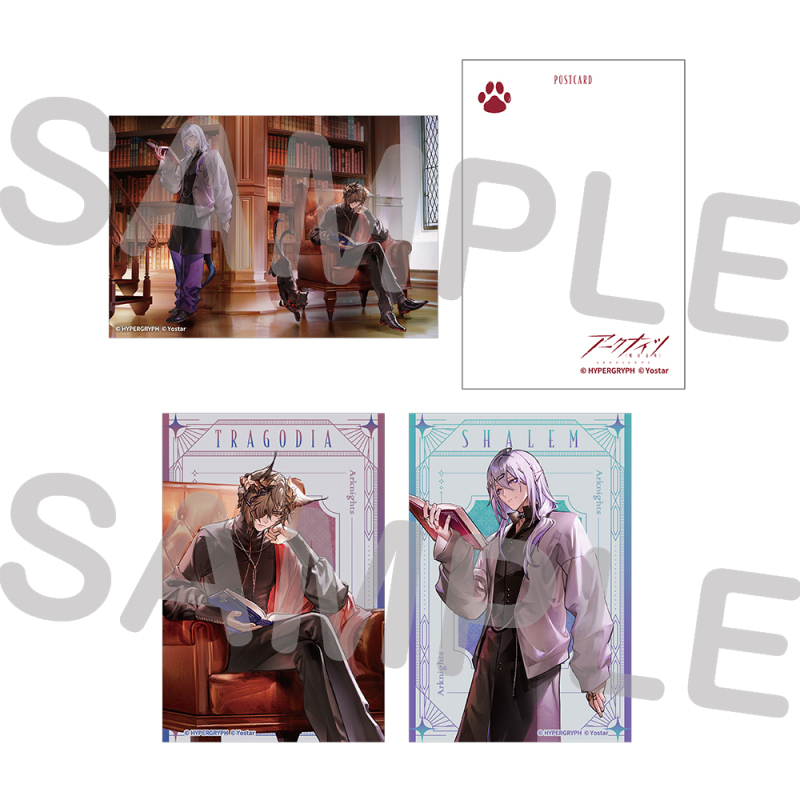 25年11月 JR秋葉原駅店 ポストカードセット トラゴーディア&シャレム