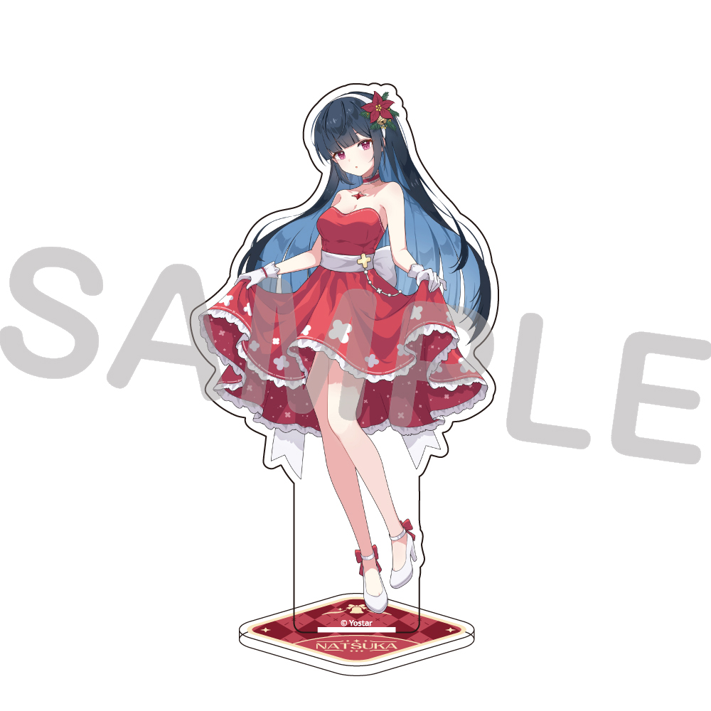 Yostar OFFICIAL SHOP ONLINE / クリスマスアクリルスタンド 001.ナツカ