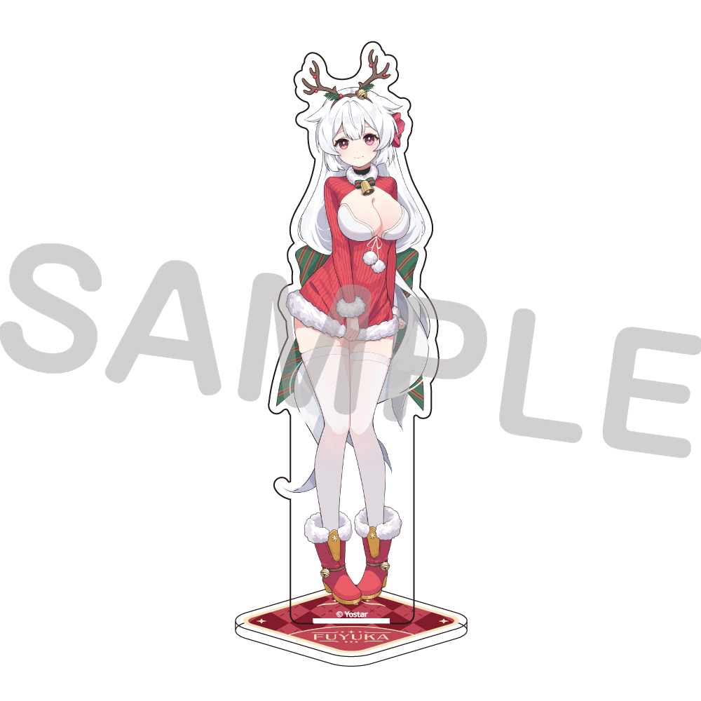 クリスマスアクリルスタンド 002.フユカ