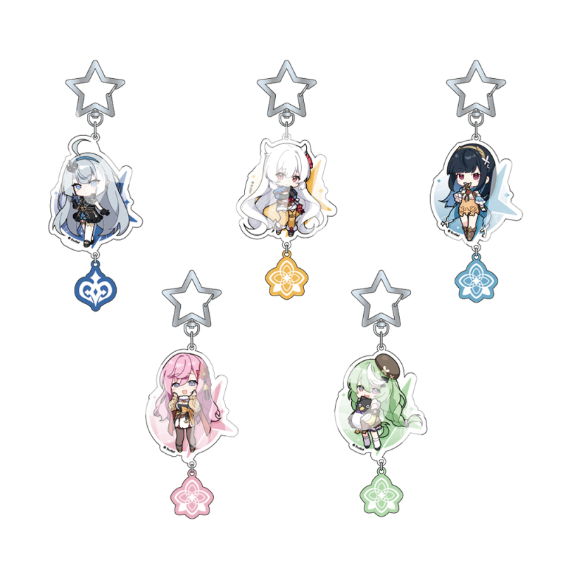 ミニキャラアクリルキーホルダー コンプリートセット