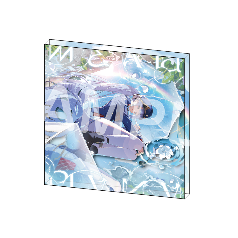 アクリルブロック 001.晴天の彩花